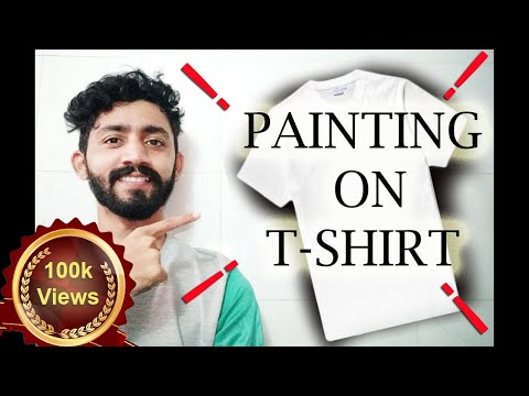 Video: Hoe Een T-shirt Te Schilderen