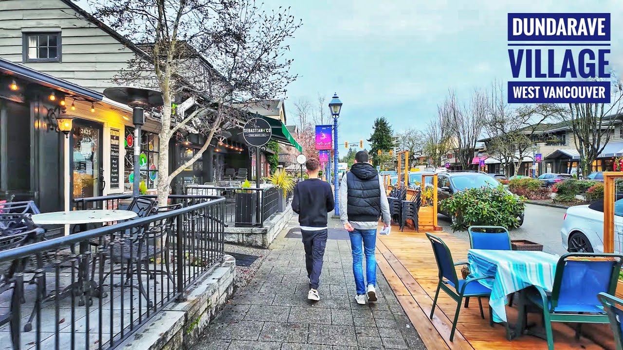 West Vancouver Walk 🇨🇦 Dundarave Village YouTube