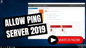 How To Allow or Enable Ping Request in Windows Server 2019 Firewall