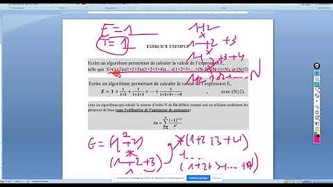TD ALGO 1 Section/6/L1/MI/12-01-2022 (dernière séance du S1)