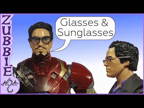 1//6 SCALE Black Glasses Sunglasses Accessory for 12/'/' Action Figure Doll