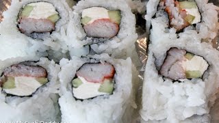 Http://www.mysushidaddy.com/how-to-make-a-california-roll-with-cream-cheese
how to make a crab roll with cucumber and cream cheese. learning never
tasted so ...