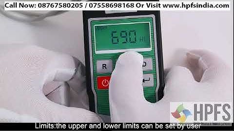 HDT LP200 (Portable Hardness Tester)