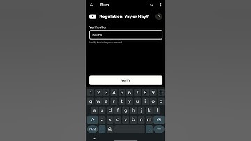 Blum new Youtube Video Verify Code  23 November