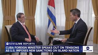 Cuba's foreign minister responds to President Trump’s threats of military actions
