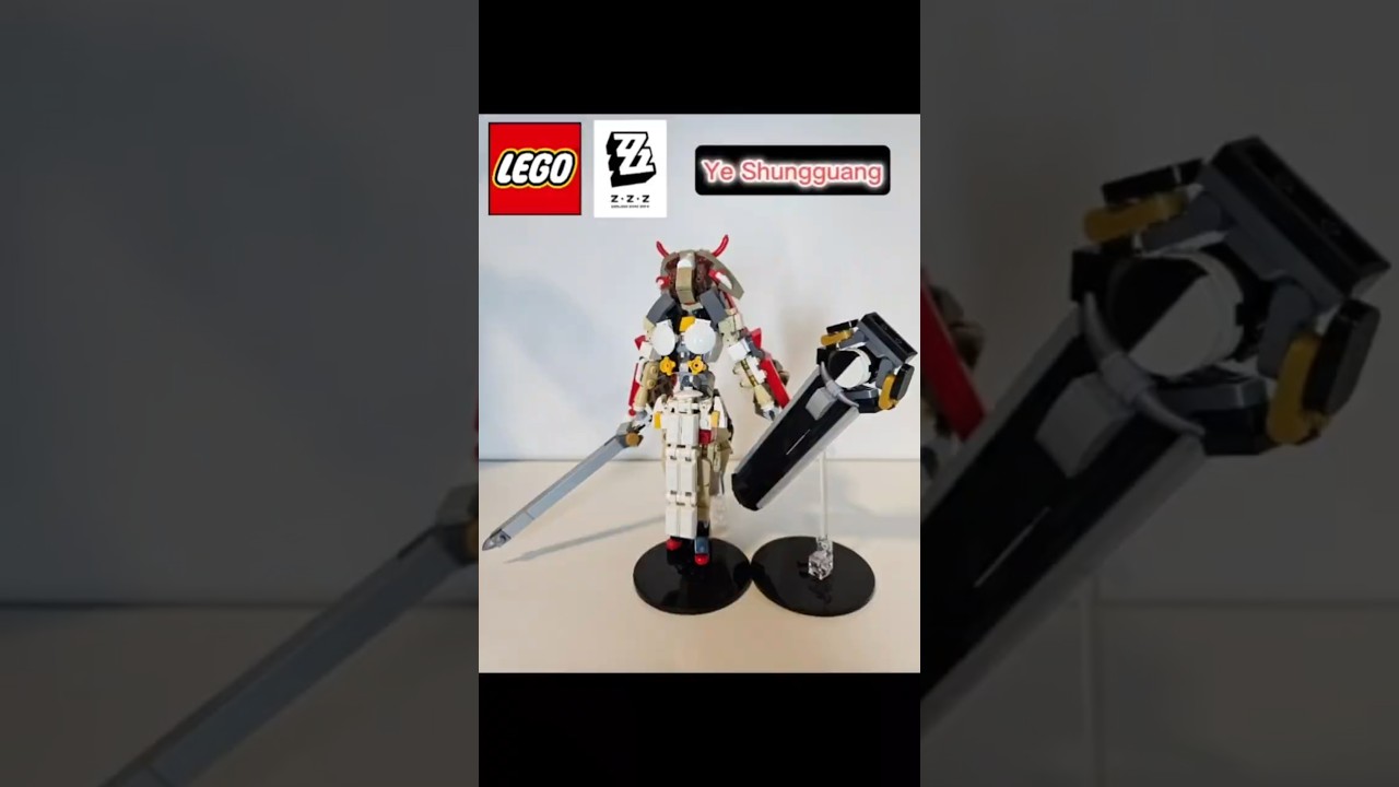 Lego Ye Shunguang 🗡🗡🗡 #lego #zenlesszonezero #moc