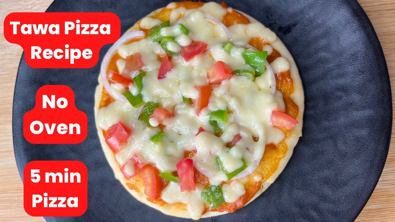Tawa Pizza Recipe pizza on tawa tawa pizza recipe in hindi