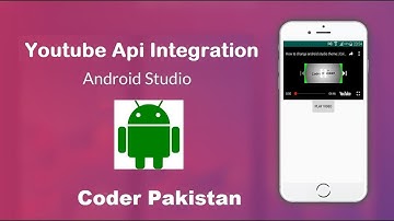 How to integrate youtube api in android | youtube api | Android studio