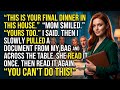 I've been sending you $5,000 every month for 5 years,' he said—then the truth exposed everyone