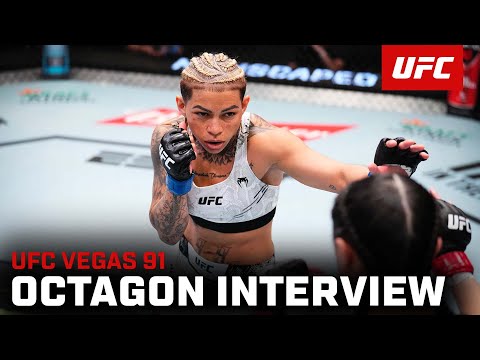 Ketlen Souza Octagon Interview  UFC Vegas 91