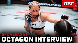 Ketlen Souza Octagon Interview | UFC Vegas 91 by UFC 6,698 views 1 day ago 1 minute, 29 seconds