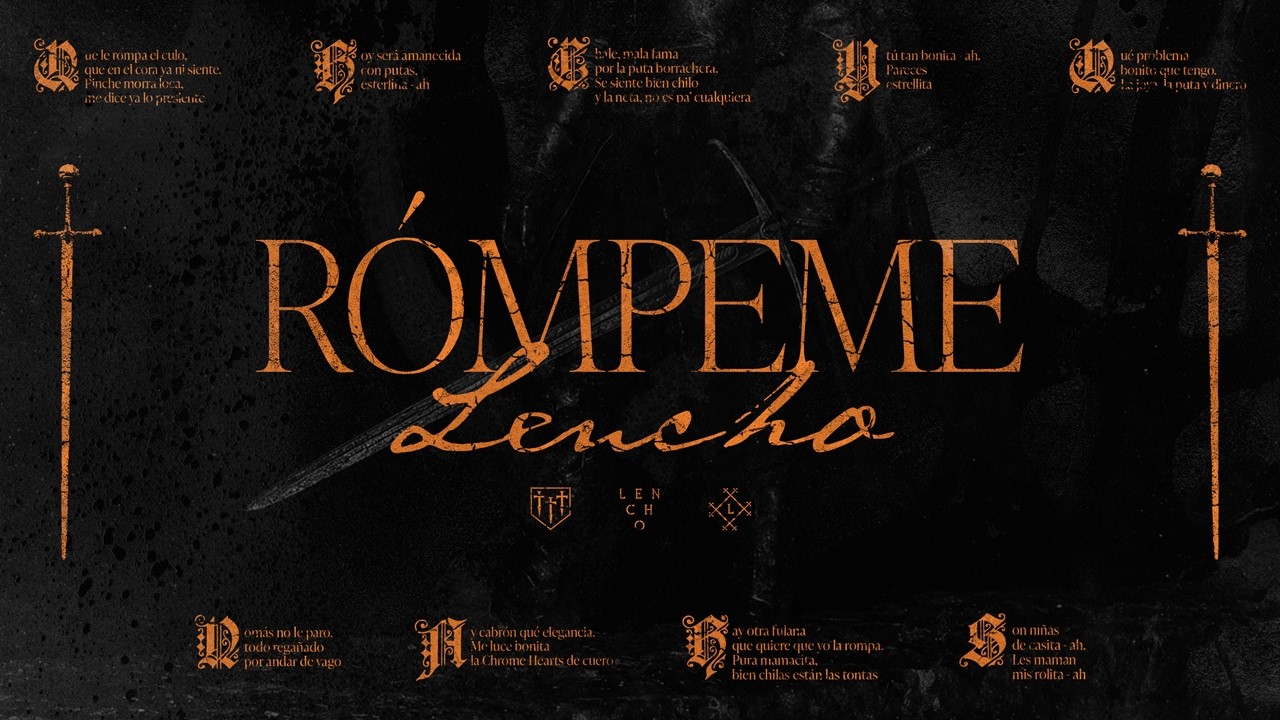 LENCHO - RÓMPEME [Lyric Video]