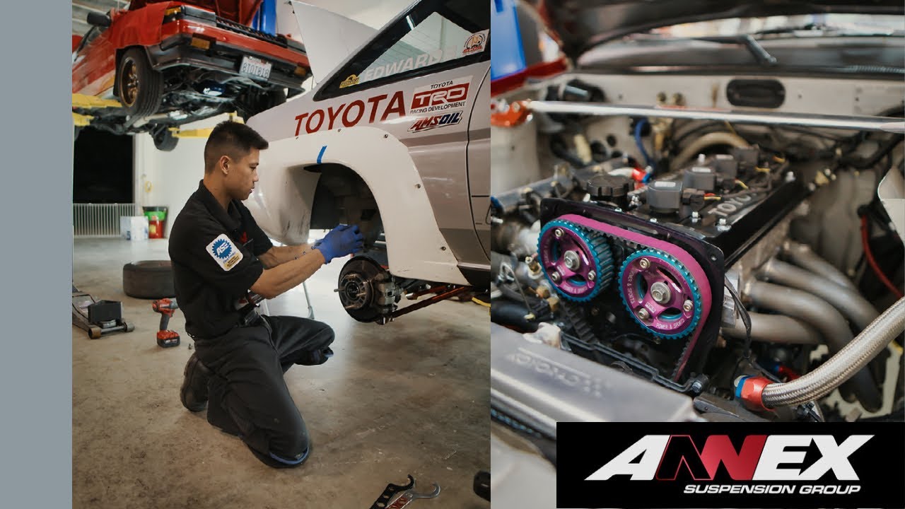 AE86 Rear Suspension Problems - YouTube