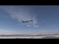 Boeing 787 Dreamliner Lands at DIA