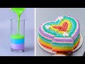 Top Fantastic Rainbow Cake Decorating Ideas | Most Beautiful Birthday Cake Decorating Tutorials