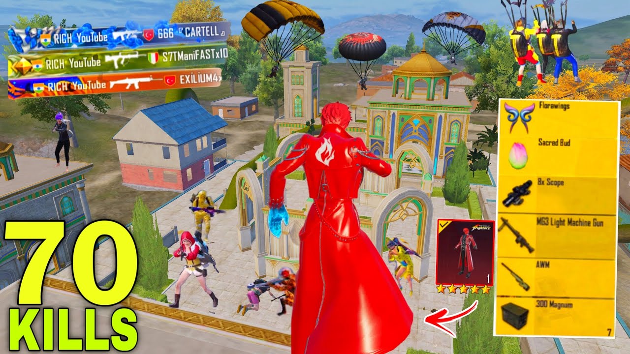 70 Kills🔥 IN 20 MINUTES NEW HARDEST GAMEPLAY 🥵 Pubg mobile