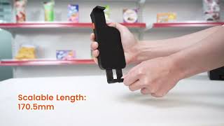 Wireless Barcode Scanner Bluetooth 1d 2d Phone Back Clip Barcode Reader For Phone