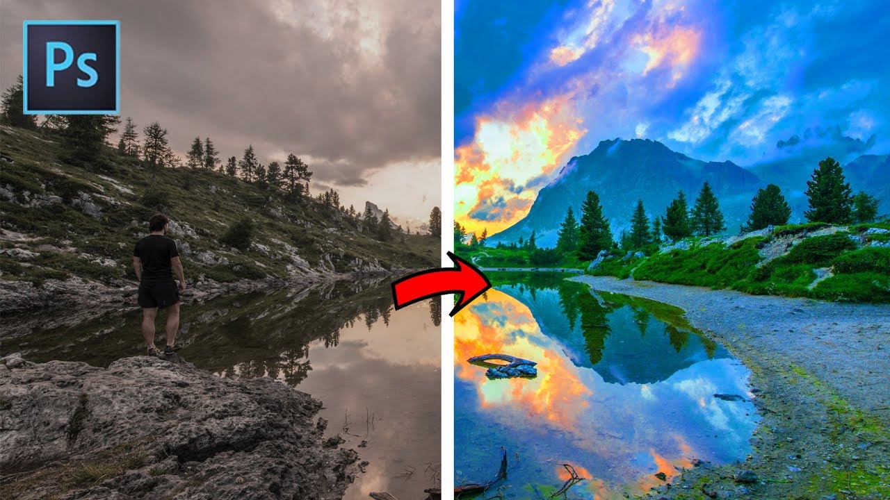 Natural Color Effect I Photoshop Tutorial I Mr Design 1995