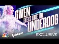 Gwen Thinks She's an Underdog; Kelly Thinks There's No Way - The Voice 2020 Outtakes
