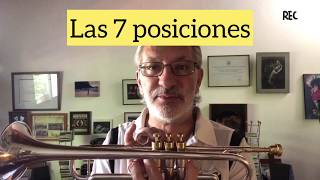 Las 7 posiciones de la trompeta