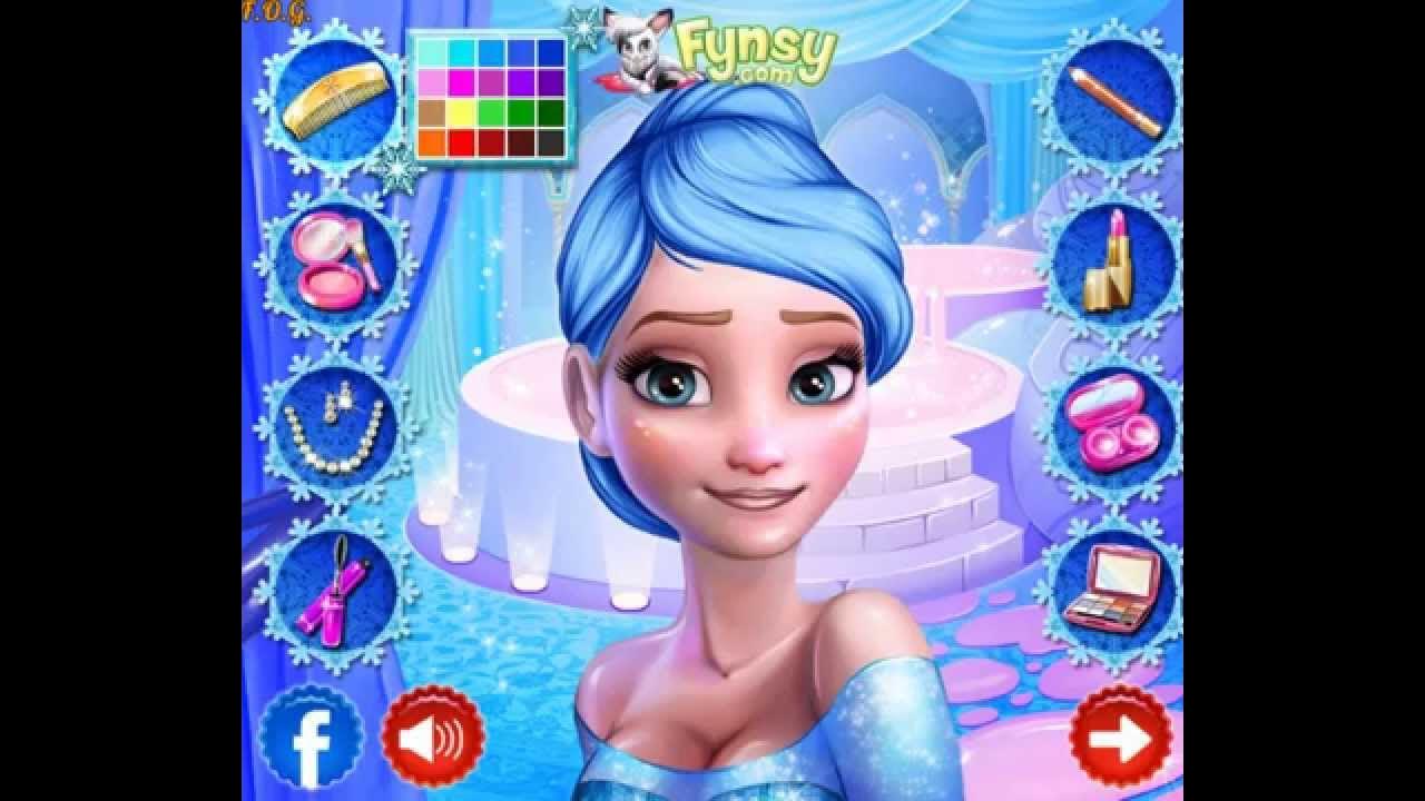 Прохождение frozen. Игра. Экстренная. Помощь. В. ванне. Эльзы. Princess Elsa Beauty Salon.