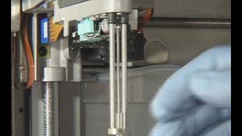 HPLC BioALS model G1367 Agilent Removing the loop capillary