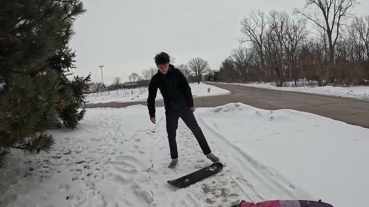Cool kid asks to use my ambition snowskate. February 5, 2026 