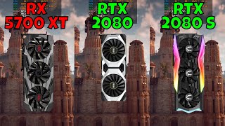 Rx 5700 Xt Vs Rtx 2080 Vs Rtx 2080 Super Benchmark In 10 Games At 1080P 2024
