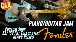 Fender Custom Shop 51 52 Fat Telecaster, Heavy Relics Pianoguitar Jam
