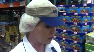 Gina at Costco for Gopicnic