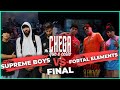 Supreme boys vs fortal elements at chega que  certo  2023   3x3  final breaking   chegaquecerto