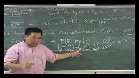 Wavelets and Filter Banks - Sampling Rate Change Operations/Filter Banks-12