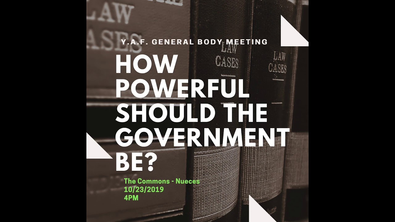 Expansion of the Federal Government YouTube