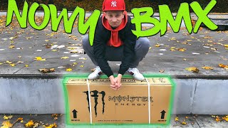 I GOT A NEW BIKE FROM MONSTER, we're assembling it at the skatepark /2020#40 screenshot 3