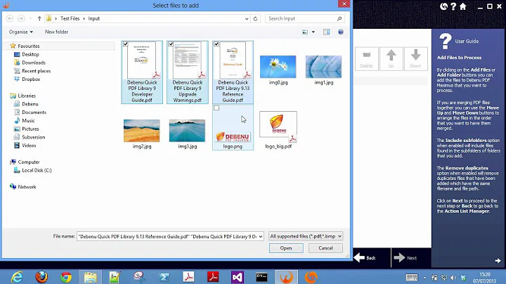 Batch watermark PDF files with Debenu PDF Maximus