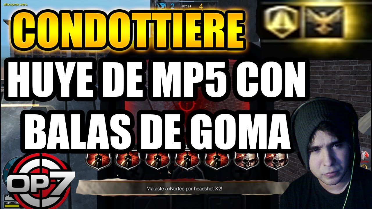 Operation 7 CONDOTTIERE HUYE NIVEL ALTO ESCAPA DE MP5 BALAS DE GOMA