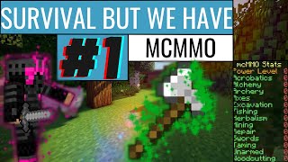 Minecraft survival series except we have McMMO | Episode 1