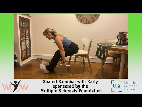 20241126 Seated Exercise with Karly sponsored by the Multiple Sclerosis Foundation