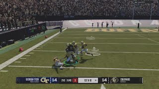 EA SPORTS College Football 25 interception 100 yard Touchdown🔥