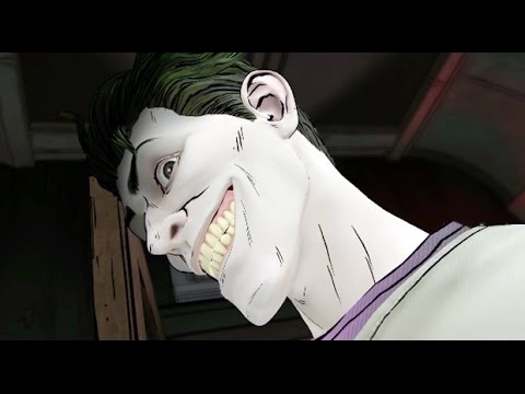 Bruce Meets Joker - Batman Telltale Episode 4 - Joker Intro Scene