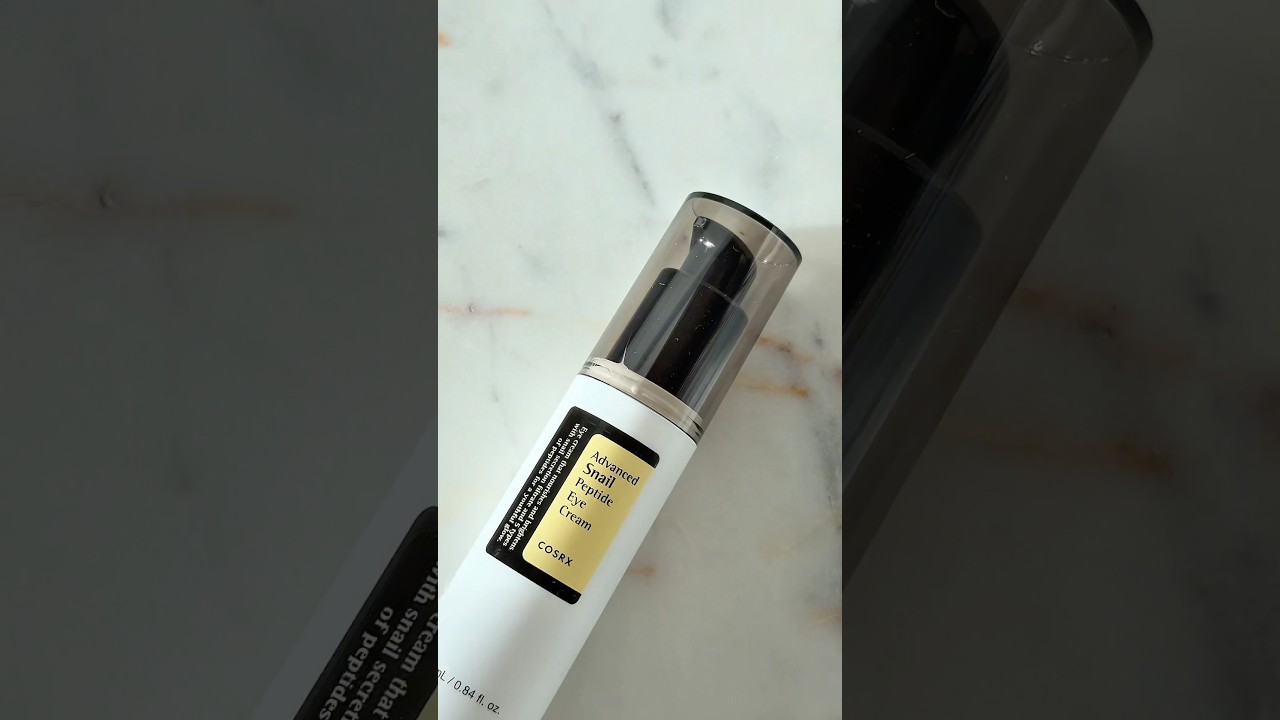 Brighten and firm the delicate skin around your eyes with the COSRX Advanced Snail Peptide Eye Cream