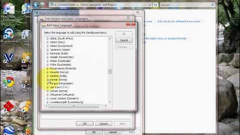 Getting a Korean Keyboard (Vista)