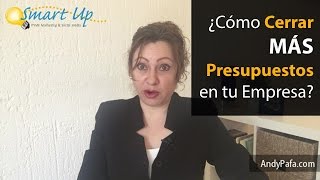 ¿Cómo Cerrar Más Presupuestos?