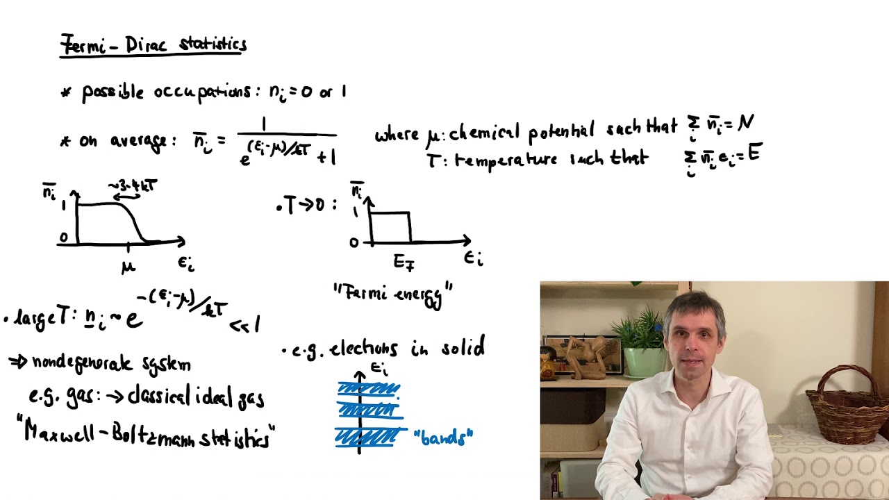 QUANTUM MECHANICS - Many particles: Fermi-Dirac statistics
