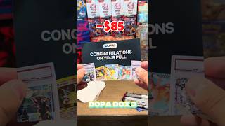 BEST DOPA MYSTERY BOX YET! 🤯 (BEST PULL YET! 1K SUB FOSSIL PACK GIVEAWAY!) #pokemon #pokemoncards