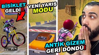 BÜYÜK GÜNCELLEME GELDİ!! 😮 PİRAMİT GERİ DÖNDÜ!! YENİ KÖPRÜ, BİSİKLET VE YARIŞ MODU!! | PUBG MOBILE