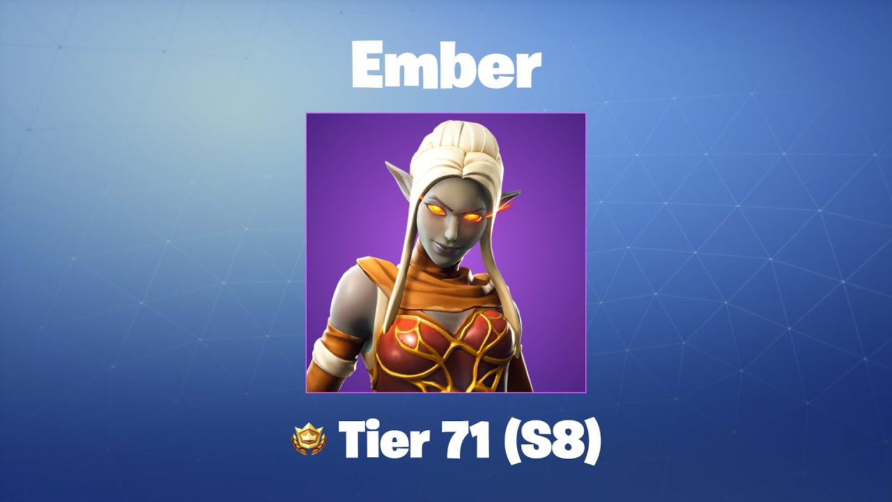 Ember Fortnite Outfit/Skin YouTube