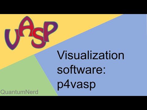 vasp tutorial :7.1 visualization software (p4vasp) installation