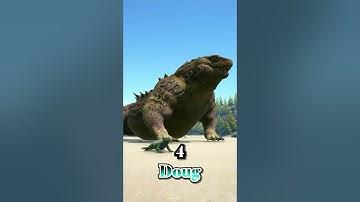 Top 4 Biggest Kaiju in ARK #ark #godzilla