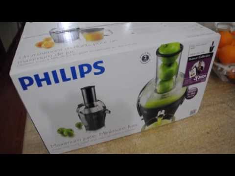 Unboxing of Philips HR1861 Avance Fruit Juicer ( very fast !)